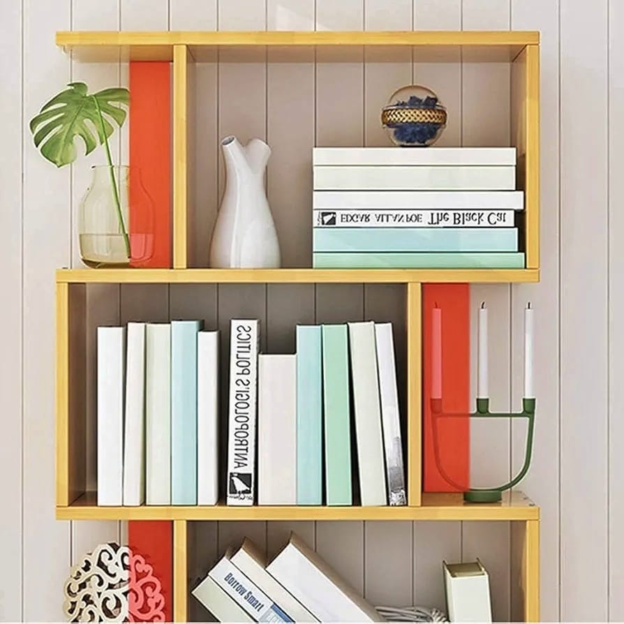 Multi Purpose Wooden Storage Bookshelf