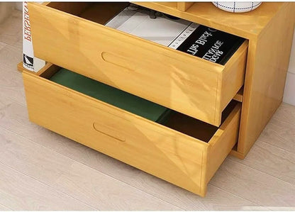 Multi Purpose Wooden Storage Bookshelf